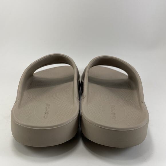 Oofos Ooahh Slide Sandals Womens Size 9 Brown Tan Comfort Recovery Relax Shoes - Picture 4 of 9